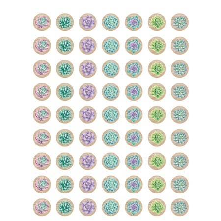Teacher Created Resources Rustic Bloom Mini Stickers, PK4536 TCR8556
